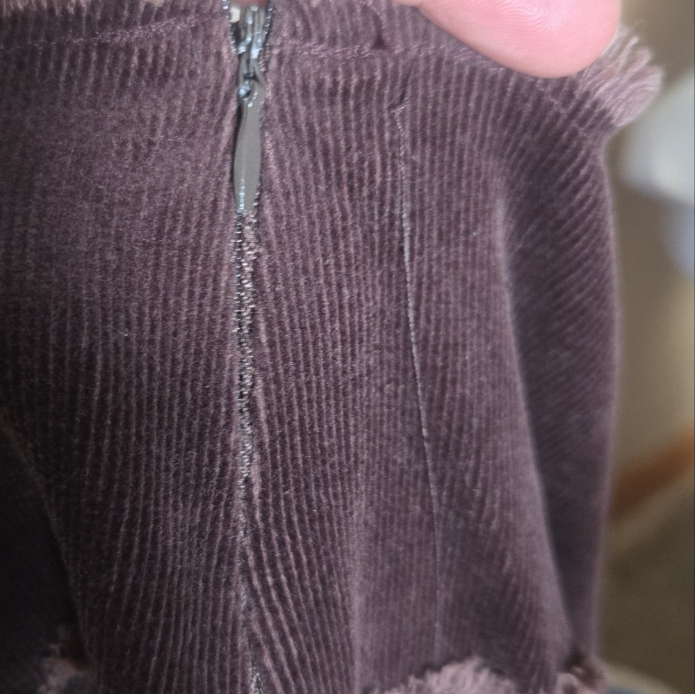 Connection 18- Vintage- Chocolate Brown- A-Line- Maxi Skirt- Large - Picture 8 of 10